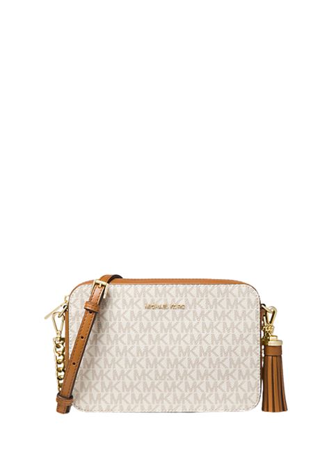 Borsa a tracolla Jet Set media con logo Michael Kors | 32F8GF5M2B150